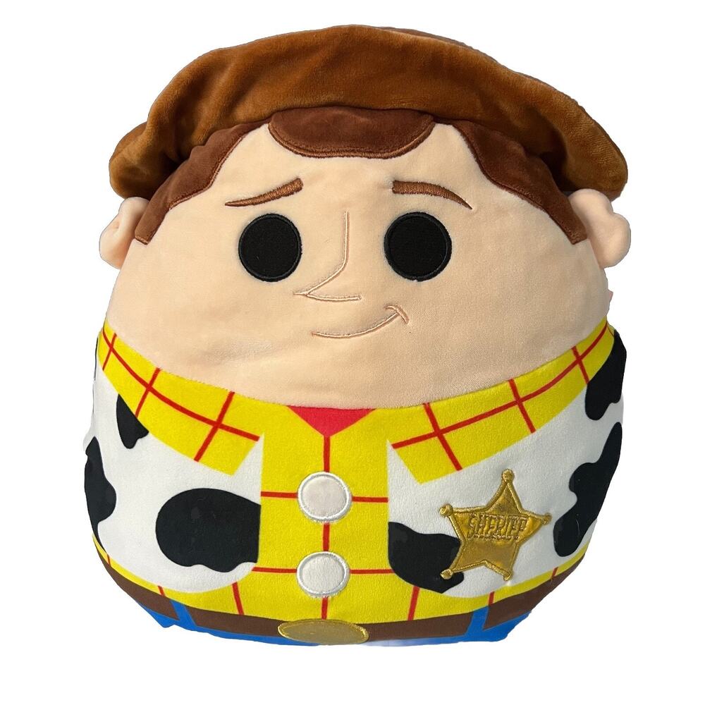 Squishmallows Disney Pixar 12" Toy Story Sheriff Woody Soft Plush Movie Cowboy